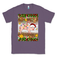 Lavender christmas pig Classic Tee - Artiststas