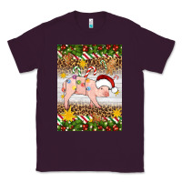 Plum christmas pig Classic Tee - Artiststas