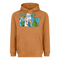 Meerkat lets get cozy Heavyweight Hoodie - NancyCooperArtShop