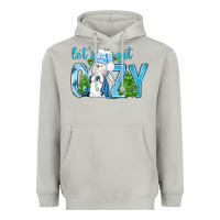 Moon Dust lets get cozy Heavyweight Hoodie - NancyCooperArtShop