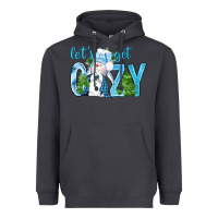 Smoke lets get cozy Heavyweight Hoodie - NancyCooperArtShop
