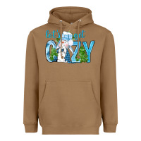 Toasted Coconut lets get cozy Heavyweight Hoodie - NancyCooperArtShop