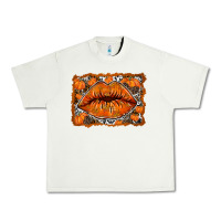 Pistachio fall lips Urban Heavy Tee - RacoonDesign