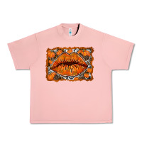 Salmon fall lips Urban Heavy Tee - RacoonDesign