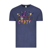 Vintage Denim Witches Be Crazy Vintage Tee - CowhideDigitalArt