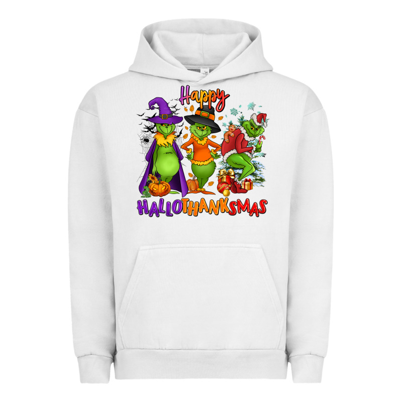 Happy Hallothanksmas Urban Hoodie by NancyCooperArtShop | Teevron