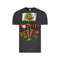 Vintage Black im the lazy elf Vintage Tee - FaDigitalArtStudio