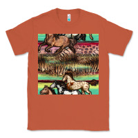 Copper horses seamless pattern Classic Tee - BundleAndBundleShop