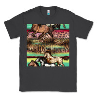 Smoke horses seamless pattern Classic Tee - BundleAndBundleShop