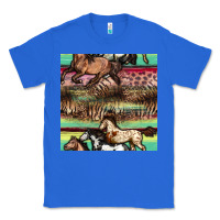 True Royal horses seamless pattern Classic Tee - BundleAndBundleShop