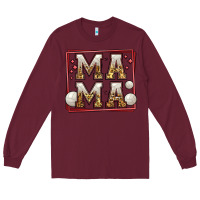 Burgundy volleyball mama Long Sleeve Tee - Jasminsmagicworld