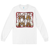 White volleyball mama Long Sleeve Tee - Jasminsmagicworld