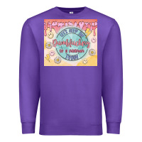 Purple let's keep the dumbfuckery to a minimum today Premium Sweatshirt - MaliasSmallBusiness