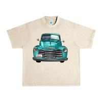 Sandshell western truck front view Urban Heavy Tee - FaDigitalArtStudio