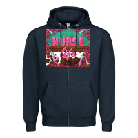 Western Nurse Life Needle Zipper Hoodie | Teevron