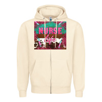Sandshell western nurse life needle Zipper Hoodie - BarkalooDesign