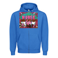 True Royal western nurse life needle Zipper Hoodie - BarkalooDesign