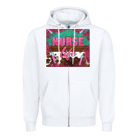 White western nurse life needle Zipper Hoodie - BarkalooDesign