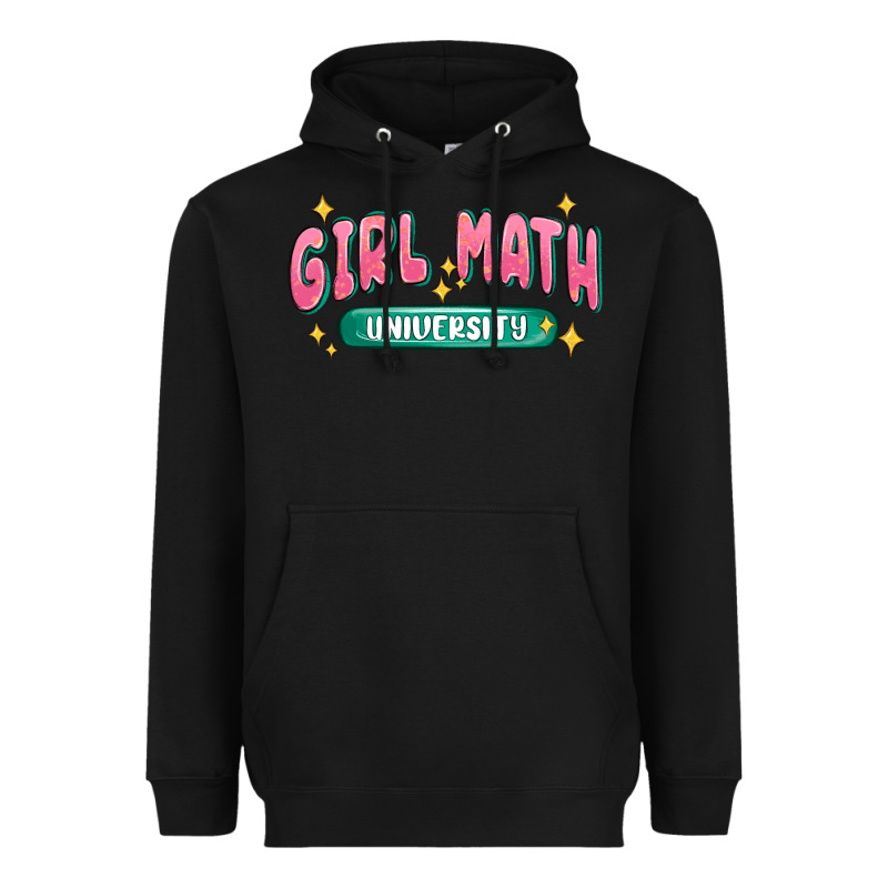 Girl Math University Heavyweight Hoodie by MaliasSmallBusiness | Teevron