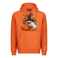 Carrot Halloween Hedgehog Premium Hoodie - LillyAllenDesigns