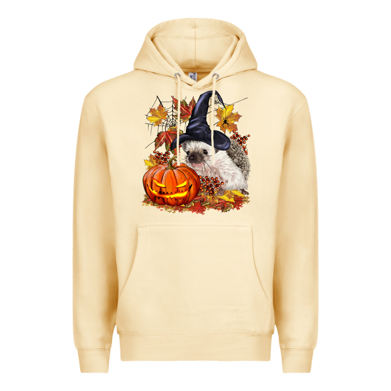 Halloween Hedgehog Premium Hoodie by LillyAllenDesigns | Teevron