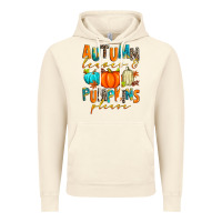 Vintage Artic autumn leaves and pumpkins please Vintage Hoodie - Zillion Design Studio