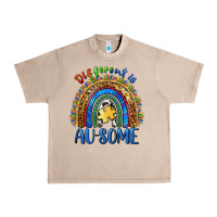 French Oak different is ausome Urban Heavy Tee - BarkalooDesign