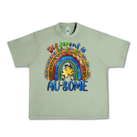 Oil Green different is ausome Urban Heavy Tee - BarkalooDesign