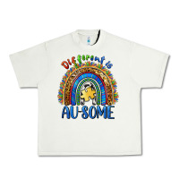 Pistachio different is ausome Urban Heavy Tee - BarkalooDesign
