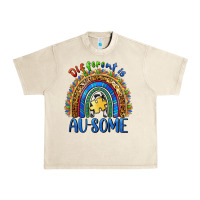 Sandshell different is ausome Urban Heavy Tee - BarkalooDesign