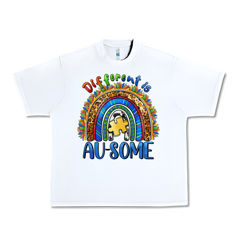 Different Is Ausome Urban Heavy Tee by BarkalooDesign | Teevron