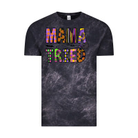Cloud Black Mama Tried Vintage Tee - CowhideDigitalArt