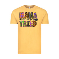 Vintage Mustard Mama Tried Vintage Tee - CowhideDigitalArt