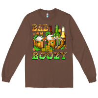 Chestnut bad and boozy with beer Long Sleeve Tee - AdoDesignShop