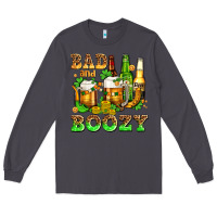 Smoke bad and boozy with beer Long Sleeve Tee - AdoDesignShop