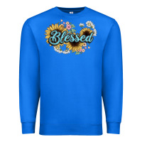 True Royal blessed Premium Sweatshirt - NancyCooperArtShop