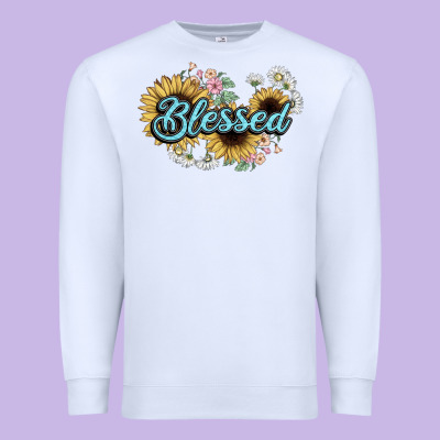 Blessed Premium Sweatshirt Designed By Nancycooperartshop