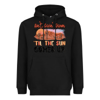 Black ain't goin' down 'til the sun comes up Heavyweight Hoodie - MaliasSmallBusiness