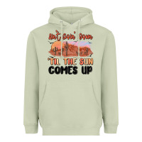 Matcha ain't goin' down 'til the sun comes up Heavyweight Hoodie - MaliasSmallBusiness