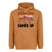 Meerkat ain't goin' down 'til the sun comes up Heavyweight Hoodie - MaliasSmallBusiness