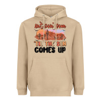 Mushroom ain't goin' down 'til the sun comes up Heavyweight Hoodie - MaliasSmallBusiness