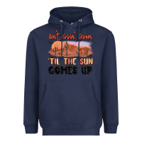 Navy ain't goin' down 'til the sun comes up Heavyweight Hoodie - MaliasSmallBusiness