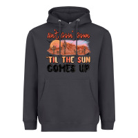 Smoke ain't goin' down 'til the sun comes up Heavyweight Hoodie - MaliasSmallBusiness