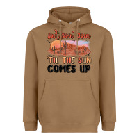 Toasted Coconut ain't goin' down 'til the sun comes up Heavyweight Hoodie - MaliasSmallBusiness