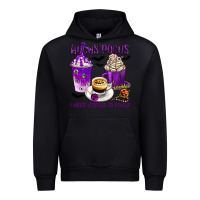 Black Hocus Pocus I Need Coffee to Focus Urban Hoodie - texasbilliewilder