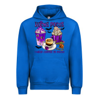 Cobalt Hocus Pocus I Need Coffee to Focus Urban Hoodie - texasbilliewilder