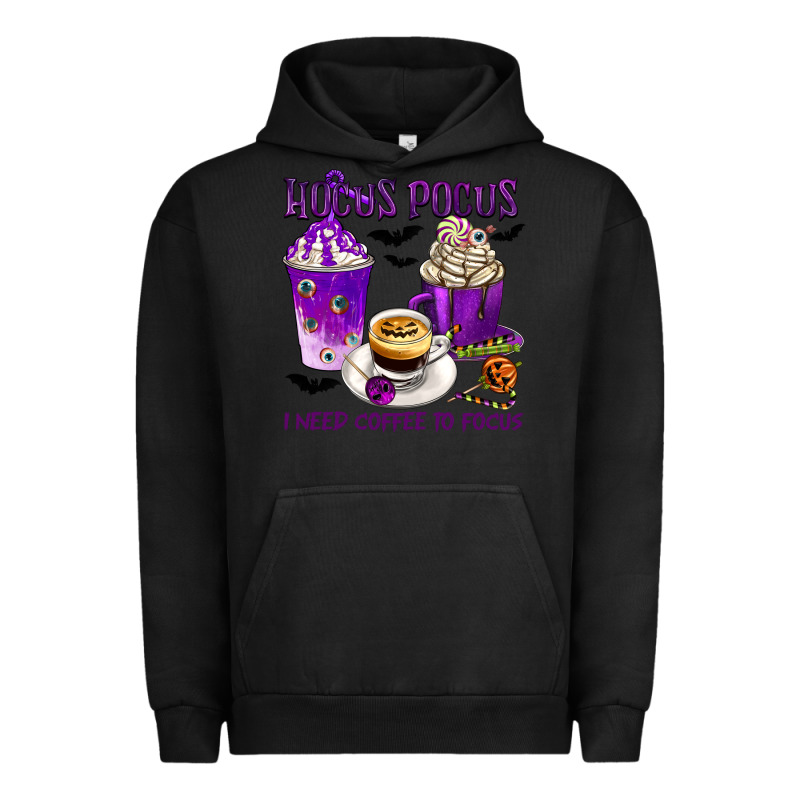 Hocus Pocus I Need Coffee To Focus Urban Hoodie by texasbilliewilder | Teevron