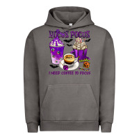 Pigment Tornado Hocus Pocus I Need Coffee to Focus Urban Hoodie - texasbilliewilder
