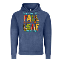 Vintage Denim if you don't like fall you can leaf me alone Vintage Hoodie - Zillion Design Studio
