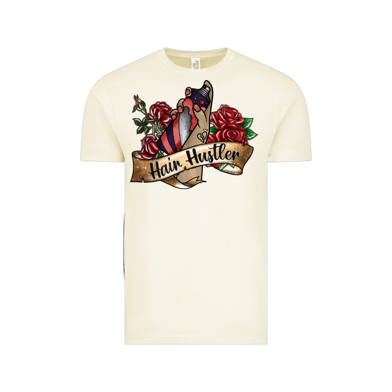 Hair Hustler Spray Vintage Tee by SublimationCraftShop | Teevron